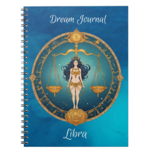 Zodiac Sign Libra Dream Journal Carnet