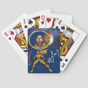 Zodiac Universe - Scorpio - Cartes de Jeu Classiqu