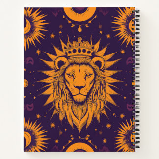 Zodiac Vibes Leo - Carnet Spiral