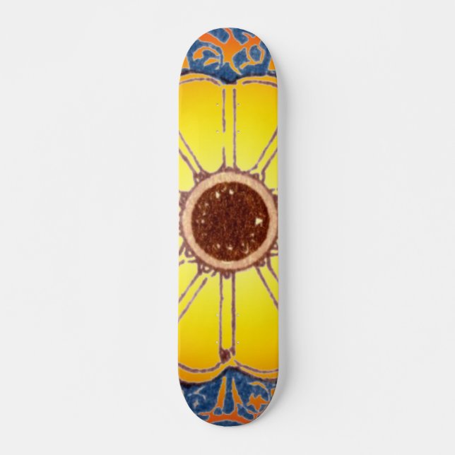 Zodiac Wheel Skateboard (Devant)