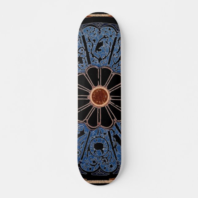 Zodiac Wheel Skateboard (Devant)
