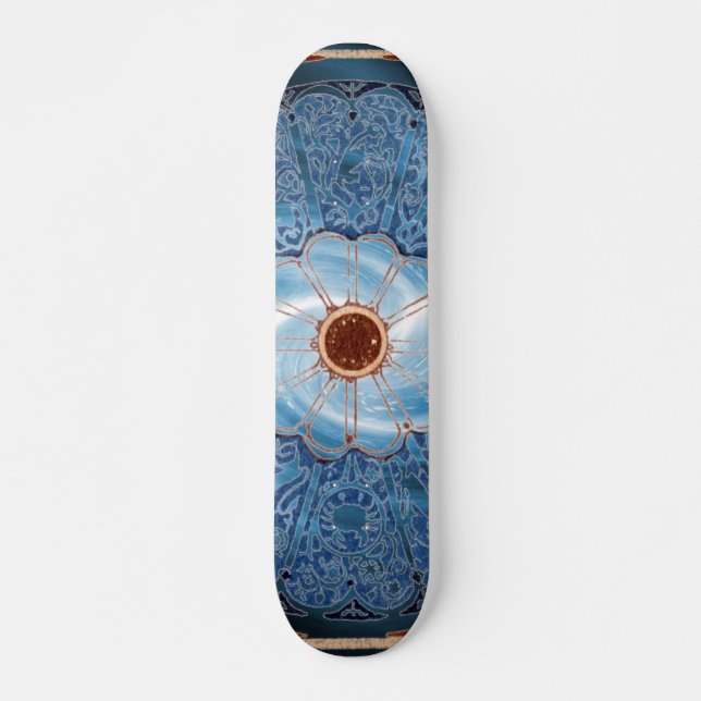 Zodiac Wheel Skateboard (Devant)
