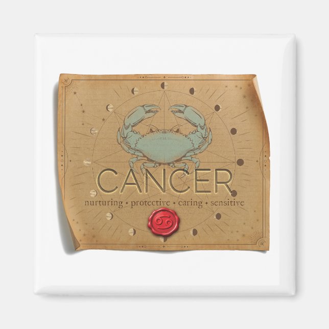 ZODIAQUE - Cancer - Aimant (Devant)