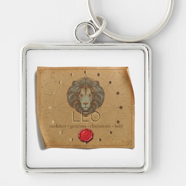 Zodiaque - Lion - Porte-clés (Devant)