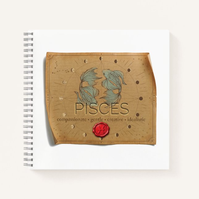 Zodiaque - Poissons - Journal (Devant)
