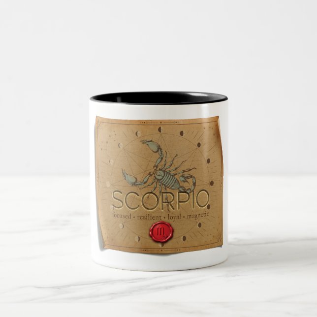 Zodiaque - Scorpion - Mug à café (Centre)