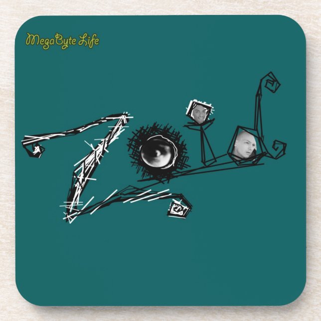 Zoid - dessous de verre méga de la vie d'octet (Devant)