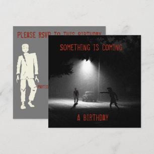 ZOMBIE ANNIVERSAIRE INVITATION par Jetpackcorps