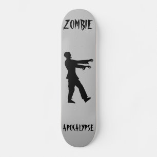 ZOMBIE APOCALYPSE FUNNY Skateboard deck