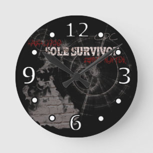Zombie Apocalypse : Horloge murale du survivant un