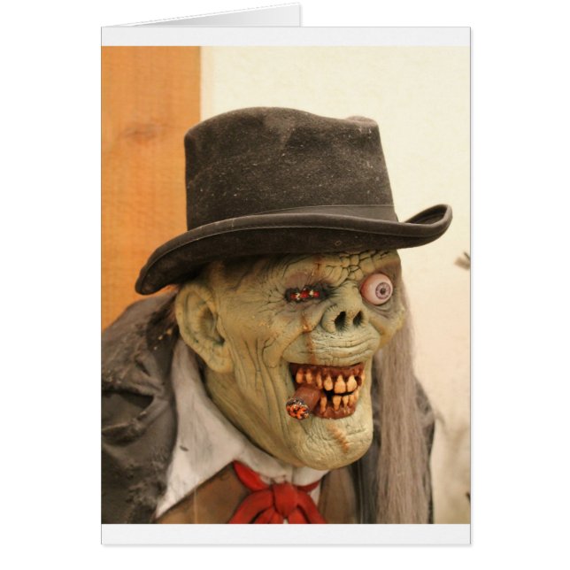 Zombie avec Cigar et chapeau supérieur (Devant)