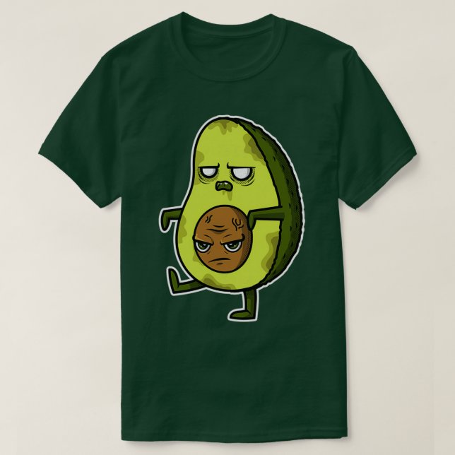Zombie avocado Classique TShirt (Design devant)