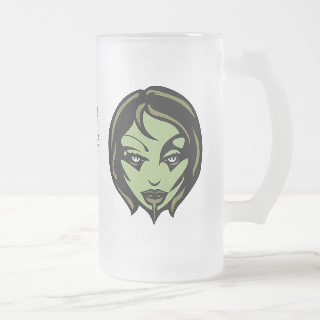 Zombie Beer Mug Personnaliser Halloween Zombie Gla (Droit)