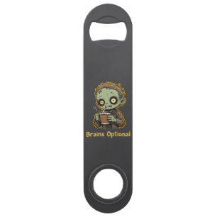 Zombie Café Drôle Mignon Mort-Vivant Cerveaux Opti