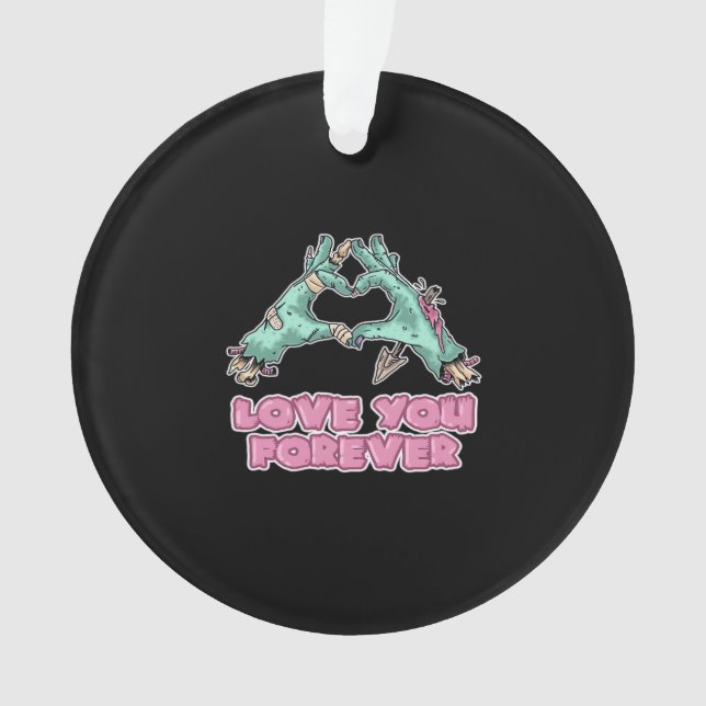 Zombie Classic - Squelette Coeur Et Mains (devant)