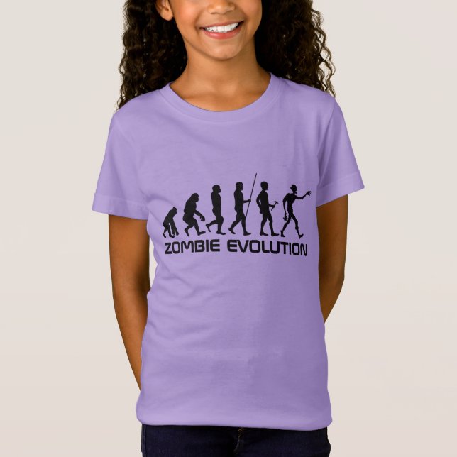 Zombie Evolution chemises et vestes personnalisées (Devant)