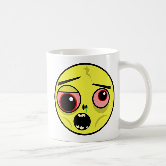 Zombie Face Café Mug (Droite)