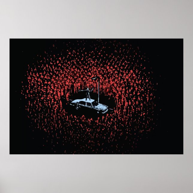 Zombie folie beaux-arts Poster (Devant)