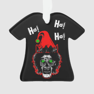 Zombie - Ho ! Ho ! Ho ! Casquette rouge courbe sur