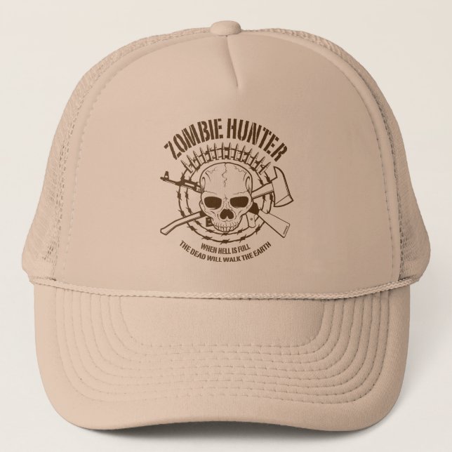 Zombie Hunter Casquette (Devant)
