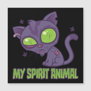 Zombie Kitten Est Mon Animal Spirituel