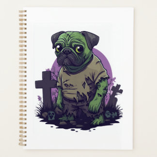 Zombie Pug � Undead Funny Halloween Dog
