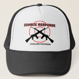 Zombie Réponse drôle Casquette Humour Casquette