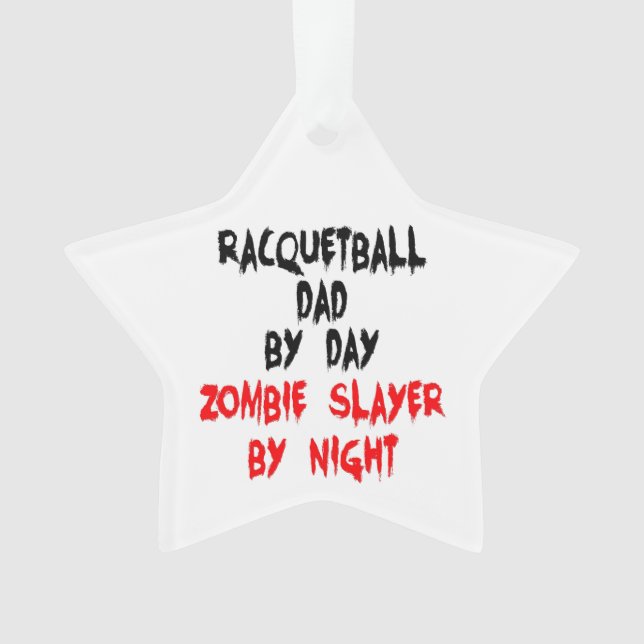 Zombie Slayer Racquetball Papa (devant)