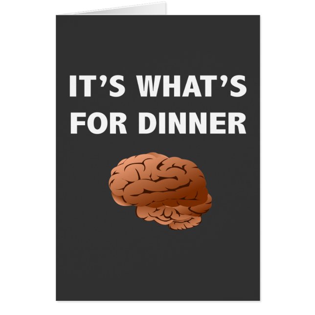 Zombie What's For Dinner (Devant)