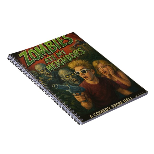 Zombies Ate My Neighbors cahier de notes (Côté Droit)