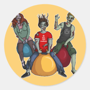 Zombies, autocollants