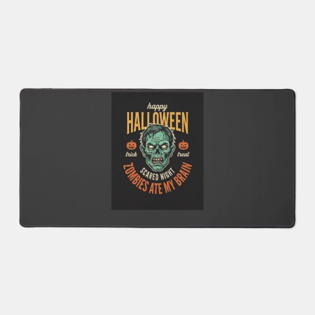 Zombies d'Halloween Ont Mangé Mon Cerveau (Recto)