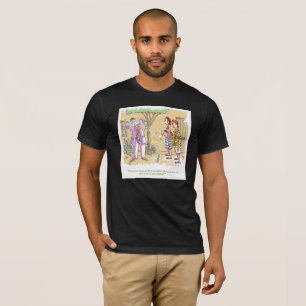 Zombies habille mieux noir bella toile T-shirt