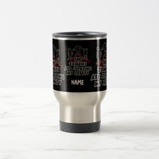 Zombies tasse personnalisée - choisir le style (Centre)