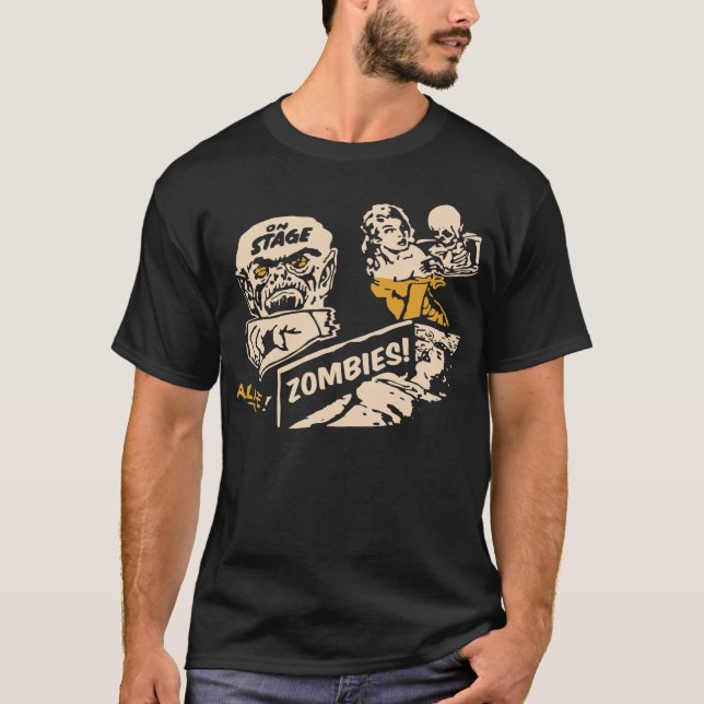 ZOMBIS VIVANTS !  T-shirt (Devant)