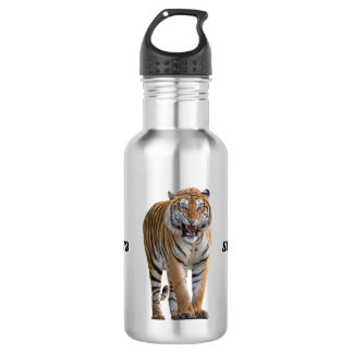 Zone_413 Tiger Bouteille d'eau 18 oz