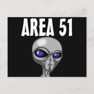Zone 51, Cartes postales Aliens