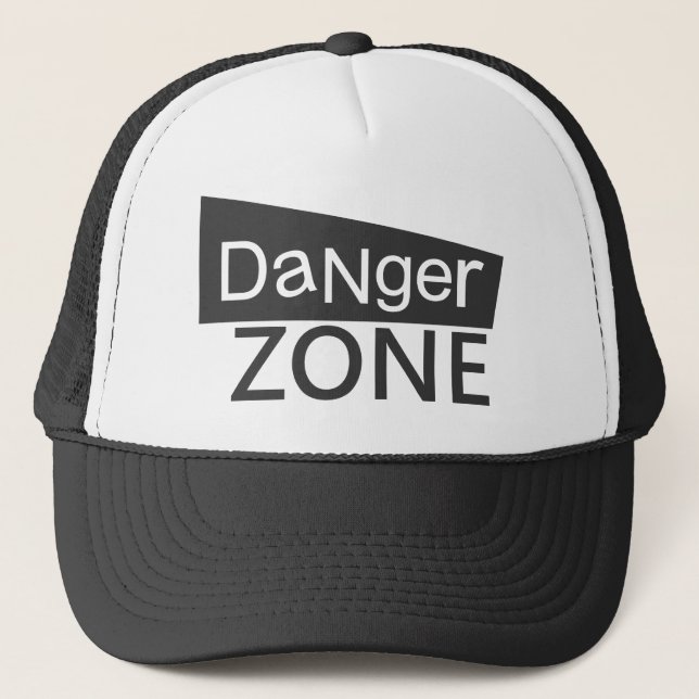 Zone dangereuse - casquettes de camionneur (Devant)