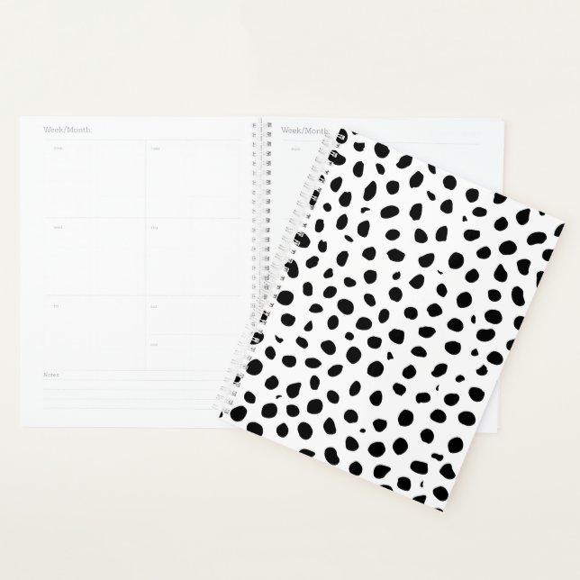 Zones de guépard noir blanc (Devant avec enveloppe)