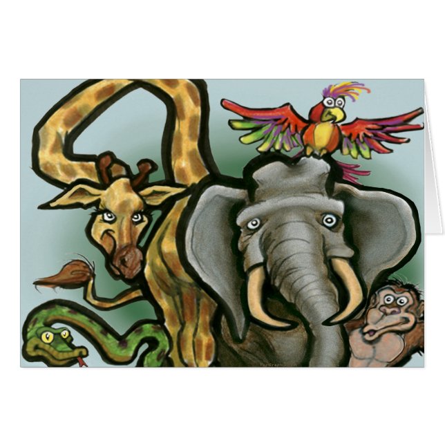 Zoo Animaux (Devant horizontal)