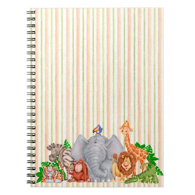Zoo Animaux - Carnet (Devant)