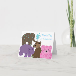 Zoo Baby shower animal Merci