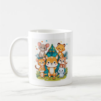 "Zoo Brew : Jouer Les Enfants Animal Mugs Set"