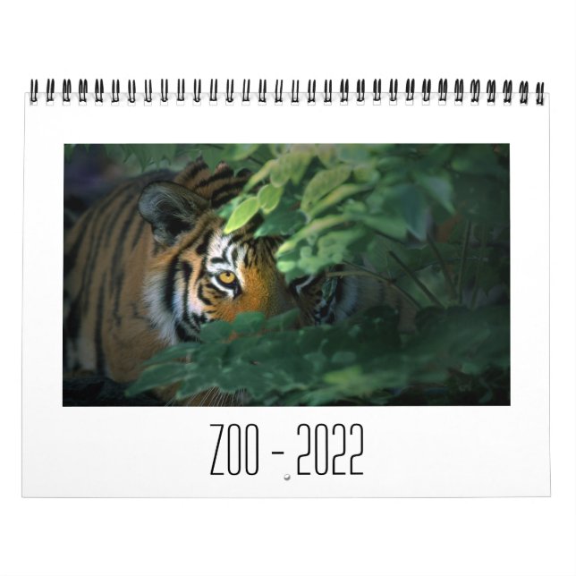  Zoo - Calendrier 2022 (Protection)
