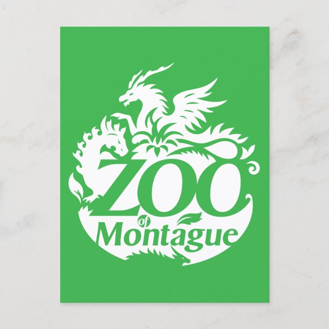 Zoo De Montague - Carte Postale (Devant)