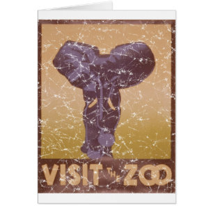 Zoo - Eléphant - en détresse