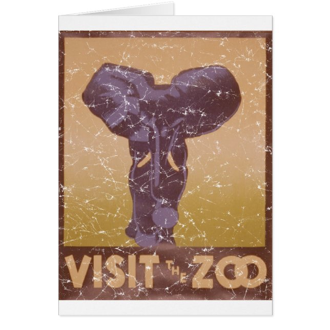 Zoo - Eléphant - en détresse (Devant)