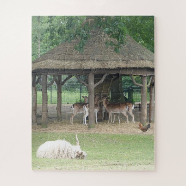 Zoo Puzzle : Animaux dans Deerpark (Vertical)