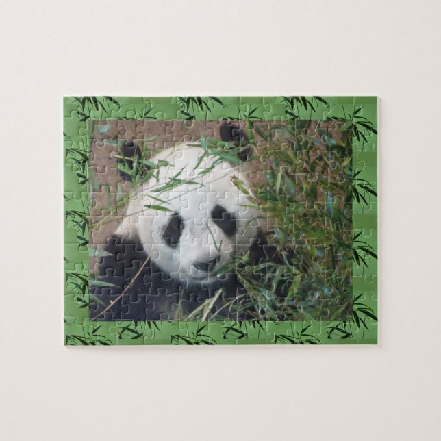 Zoo Puzzle : Cute Panda (Horizontal)