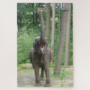 Zoo Puzzle : Joli éléphant